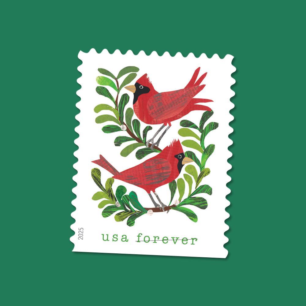 2025 Holiday Cheer Forever Stamps