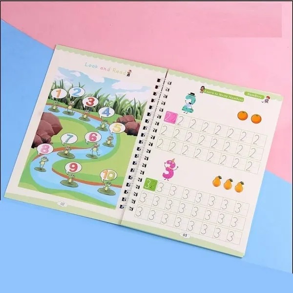 MAGIC PRACTICE COPYBOOK FOR KIDS