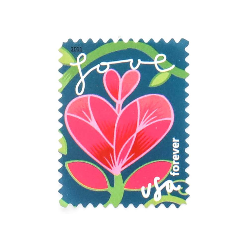 2011 US First-Class Forever Stamps – Garden of Love