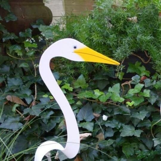 🦩Swirl Bird 🦩A whimsical and dynamic bird that spins with the slight garden breeze