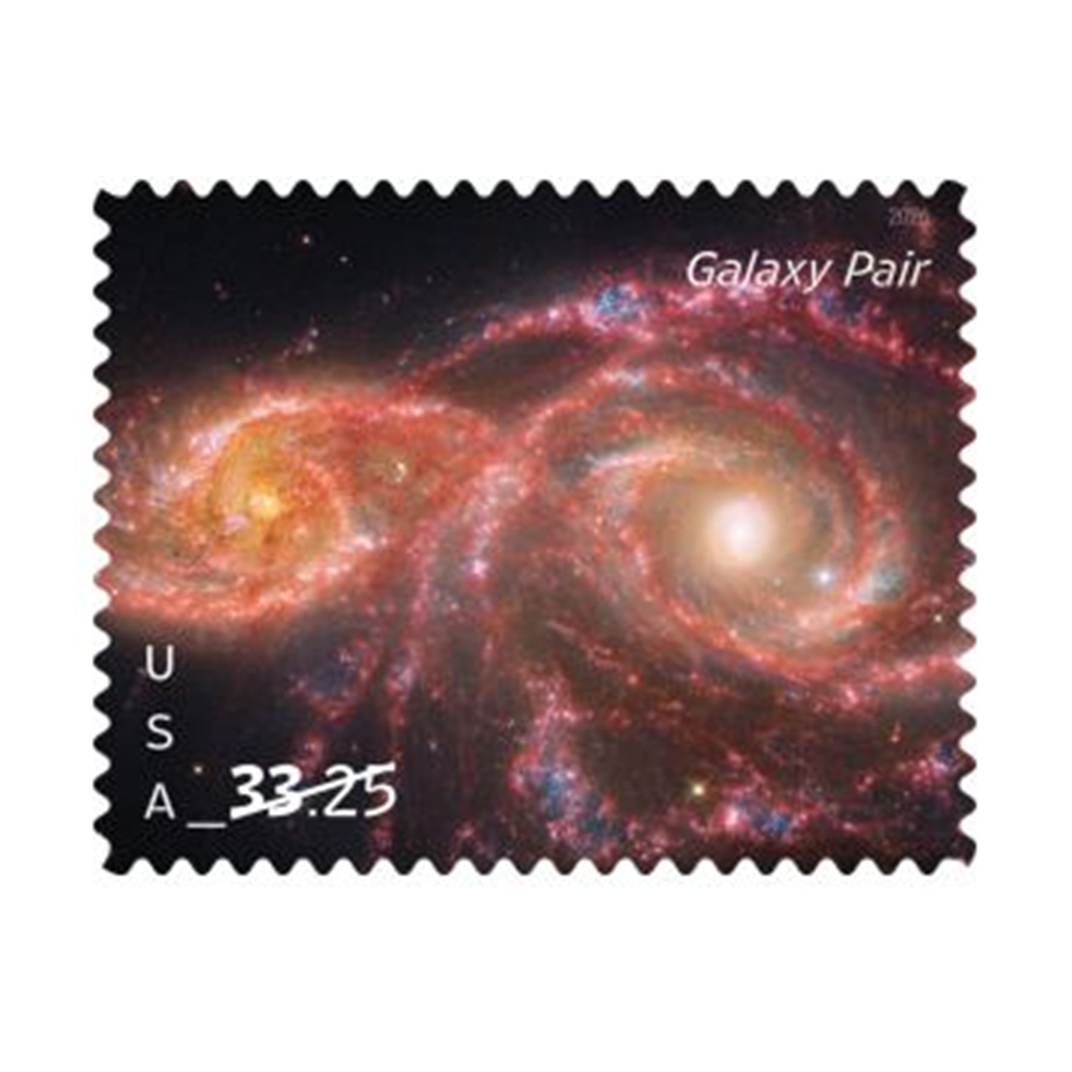 2026 Galaxy Pair Priority Mail Express Stamp