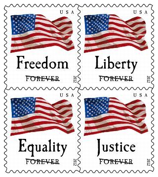 Four Flags Stamps.2012