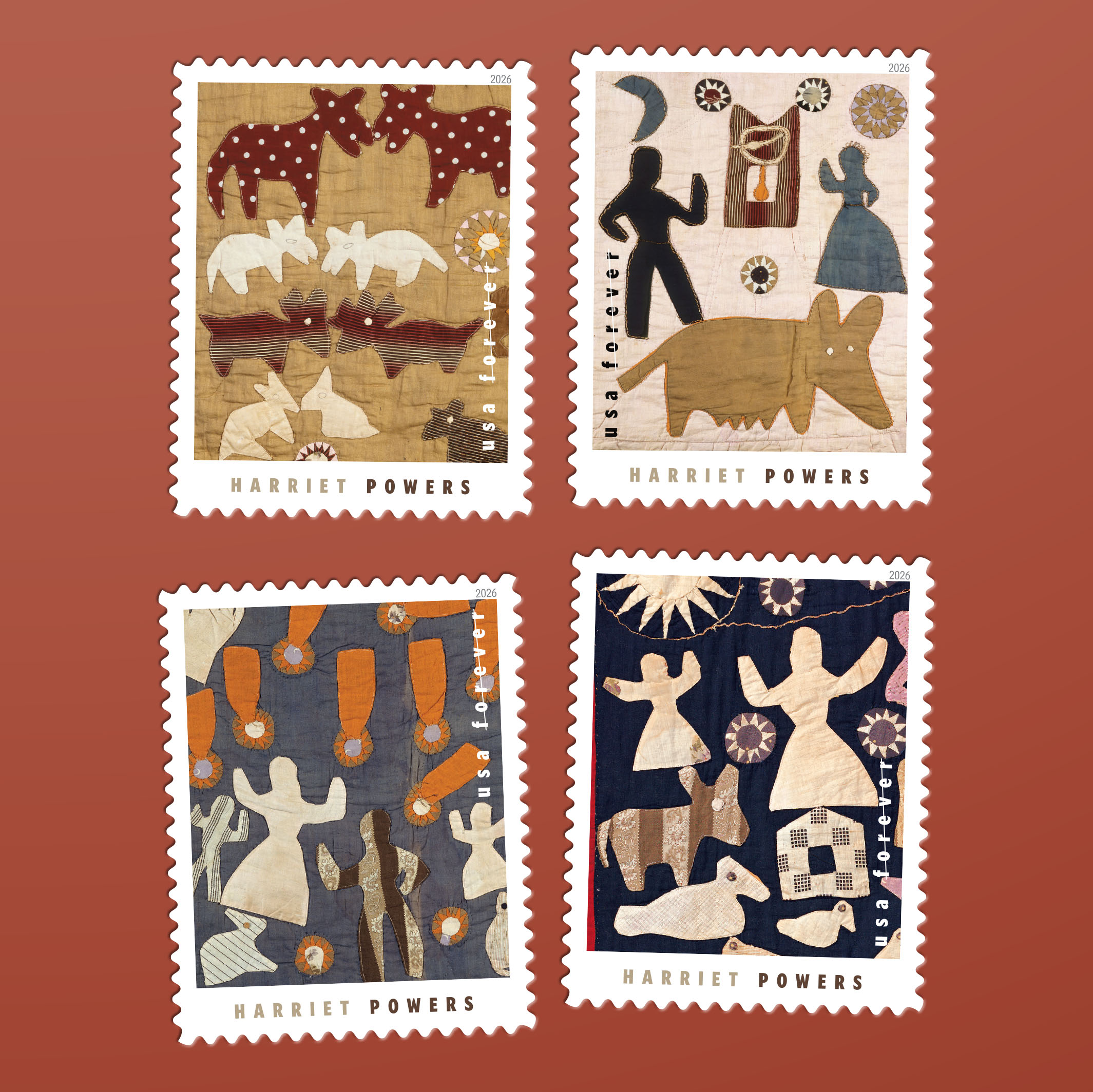 2026 Harriet Powers Forever Stamps