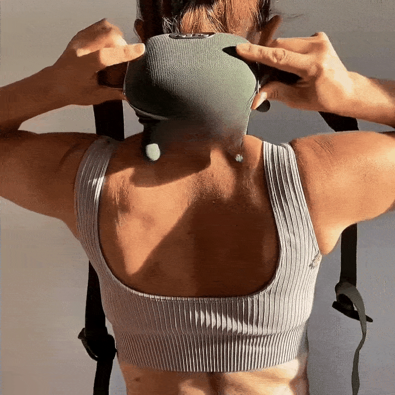Smart Real Touch Heat Neck & shoulder Massager-Advanced Thermal Therapy at Home