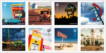 2026 Route 66 Forever Stamps