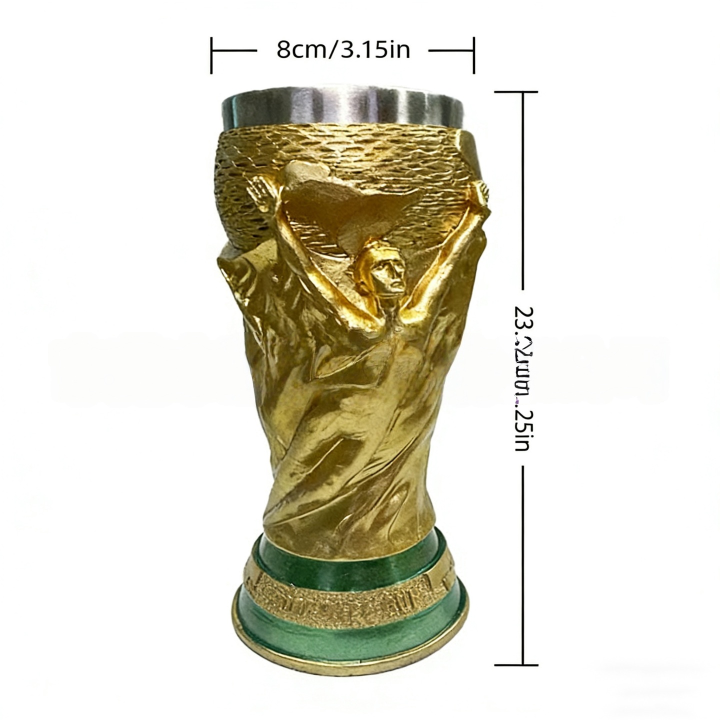 World Cup Themed Stainless Steel Mug | Premium Collector’s Beer Cup for Bar & Home Decor
