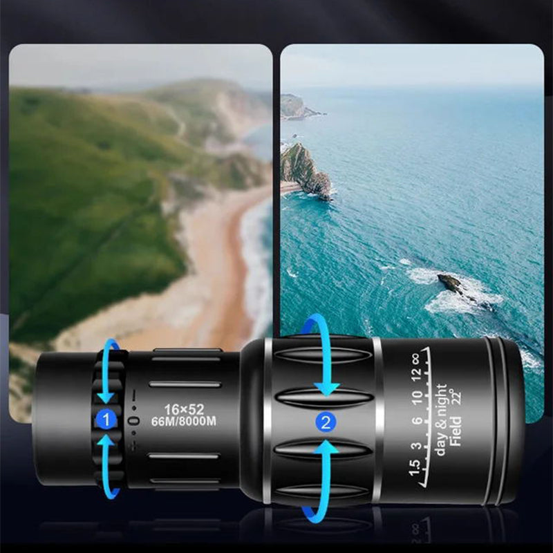 🏆🔍Portable High Magnification Monocular Telescope👀⚽