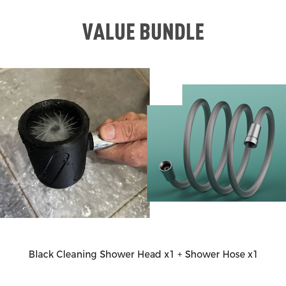✨360-Degree Vortex Cleaning Shower Head for Men
