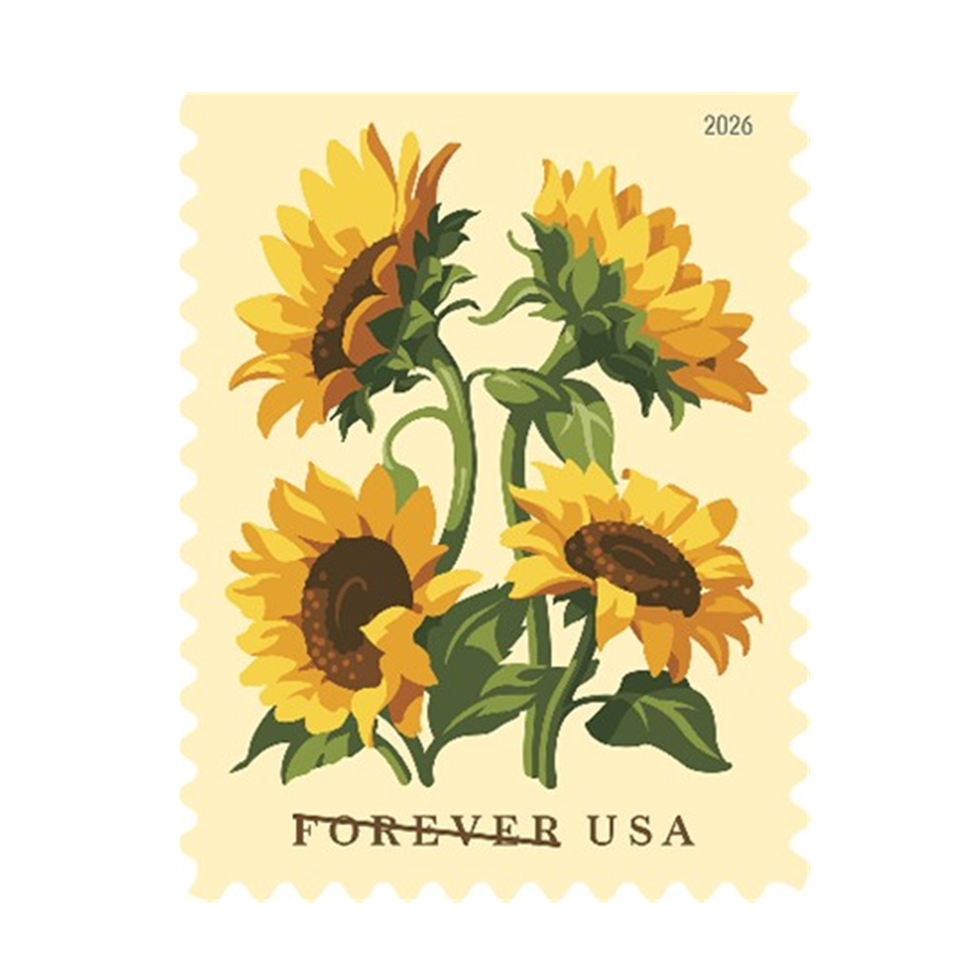 2026 Sunflowers Stamps