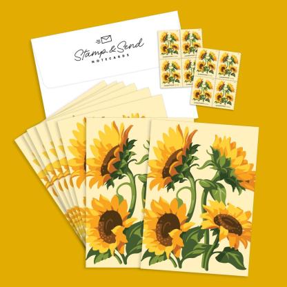 2026 Sunflowers Stamps