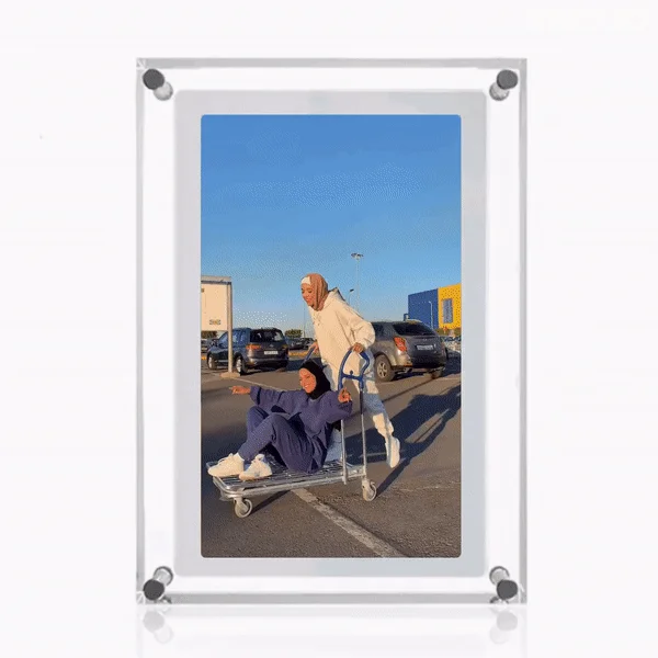 🌲Christmas Sale 50% OFF & Free Shipping - 🎁Acrylic digital photo frame