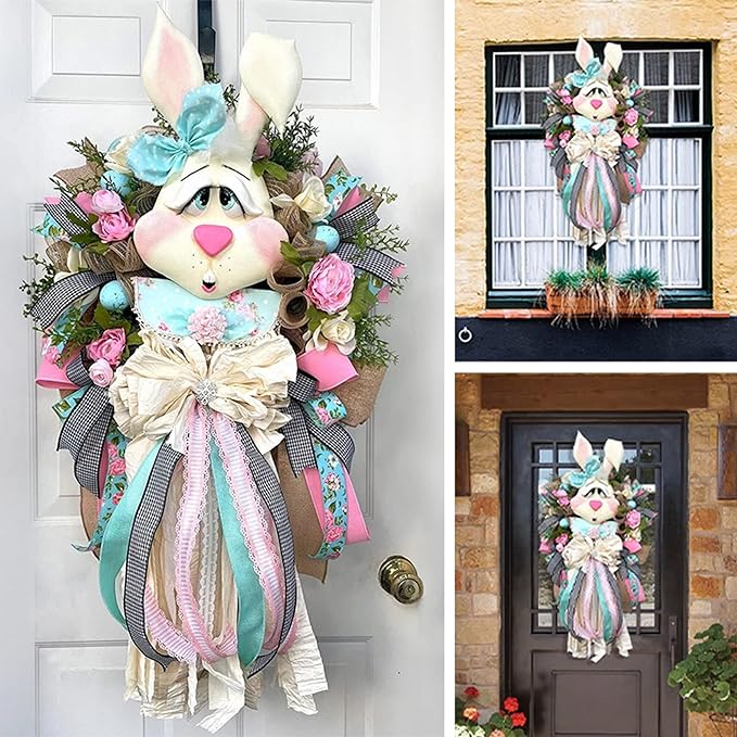 🎁Easter Specials 49% OFF-Easter Bunny Wreath
