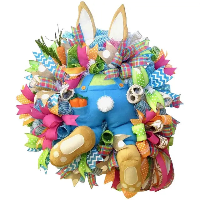 Bunny Tails Easter Wreath