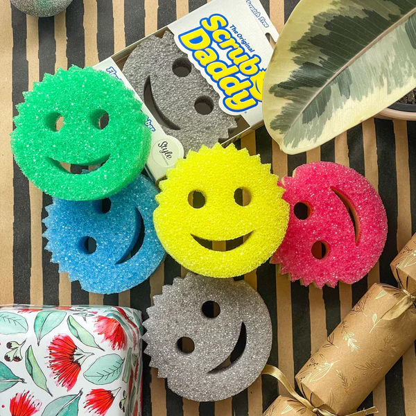 🧽Scrub Daddy Sponge Set Color Variety Pack - Scratch-Free Multipurpose Dish Sponge