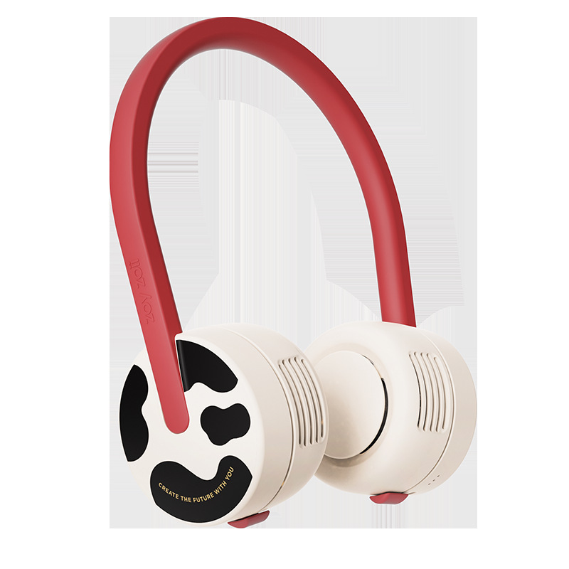 Zoyzoii Portable Neck Fan for Kids 3 Speed 360° Airflow - USB Rechargeable Mini Personal Neck Fans