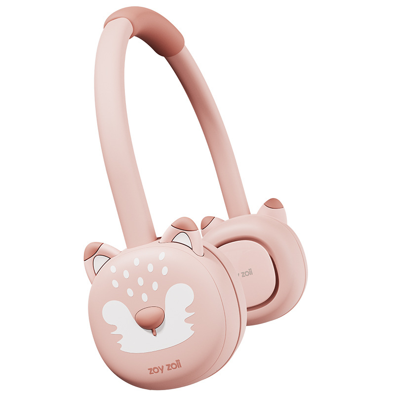 Zoyzoii Portable Neck Fan for Kids 3 Speed 360° Airflow - USB Rechargeable Mini Personal Neck Fans