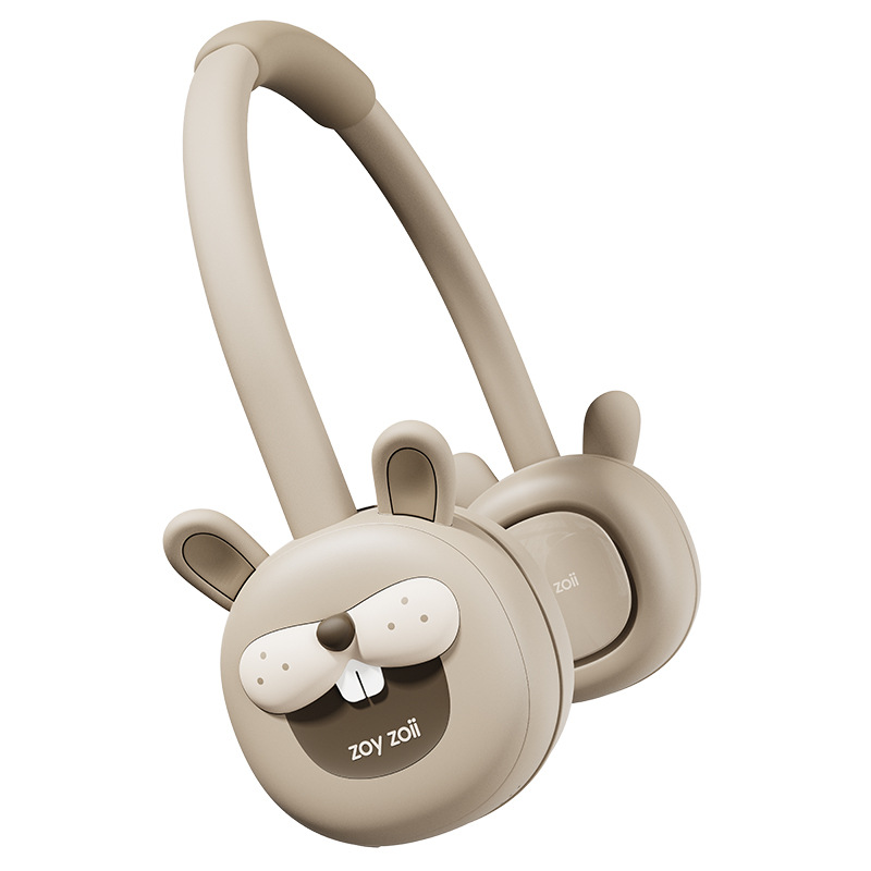 Zoyzoii Portable Neck Fan for Kids 3 Speed 360° Airflow - USB Rechargeable Mini Personal Neck Fans