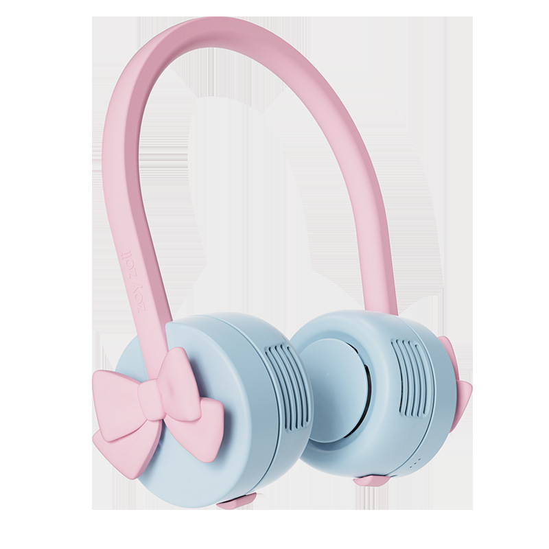 Zoyzoii Portable Neck Fan for Kids 3 Speed 360° Airflow - USB Rechargeable Mini Personal Neck Fans