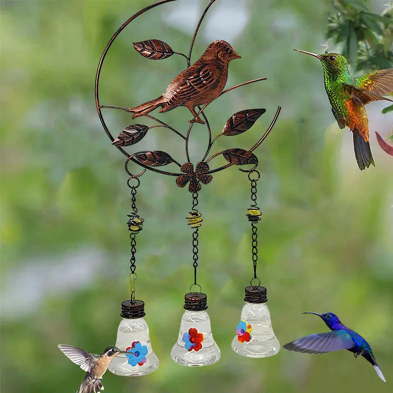Charming Wind Chimes Hummingbird feeders