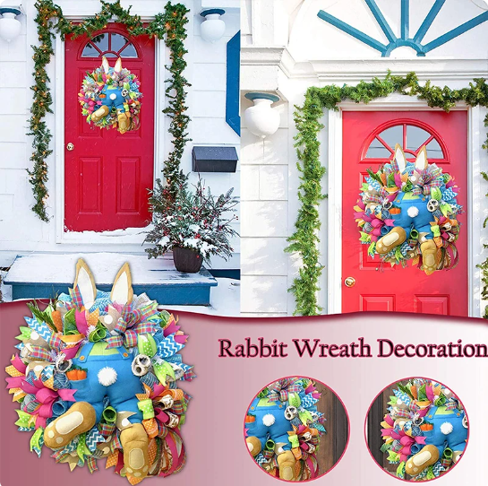 Bunny Tails Easter Wreath