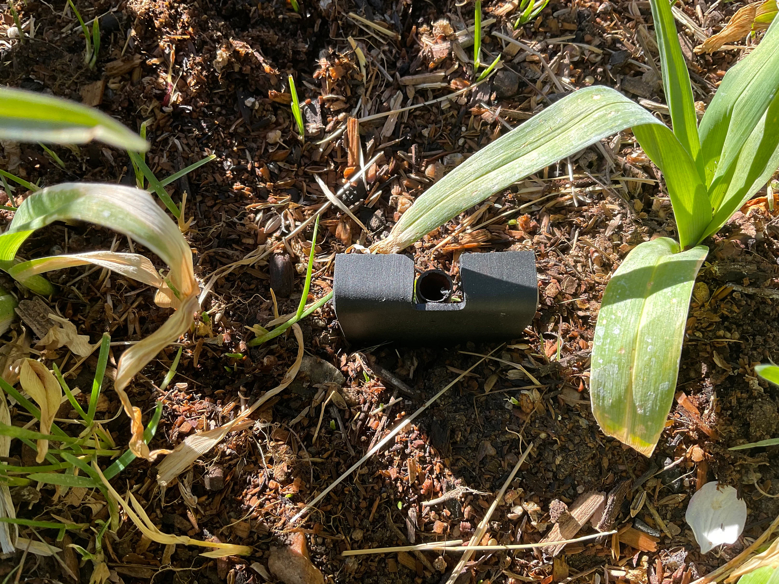 Copper Cattail Wind Chimes