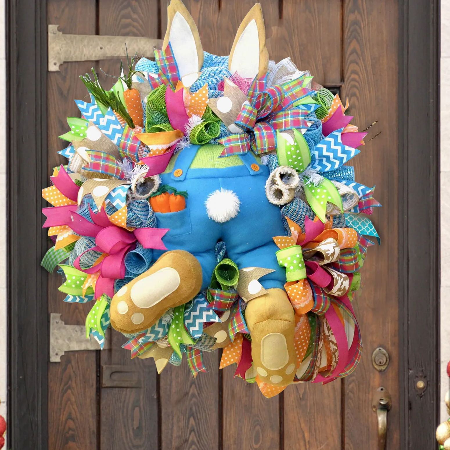 Bunny Tails Easter Wreath