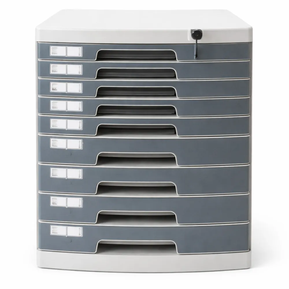 Schedario multifunzionale a 10 strati per documenti d'ufficio