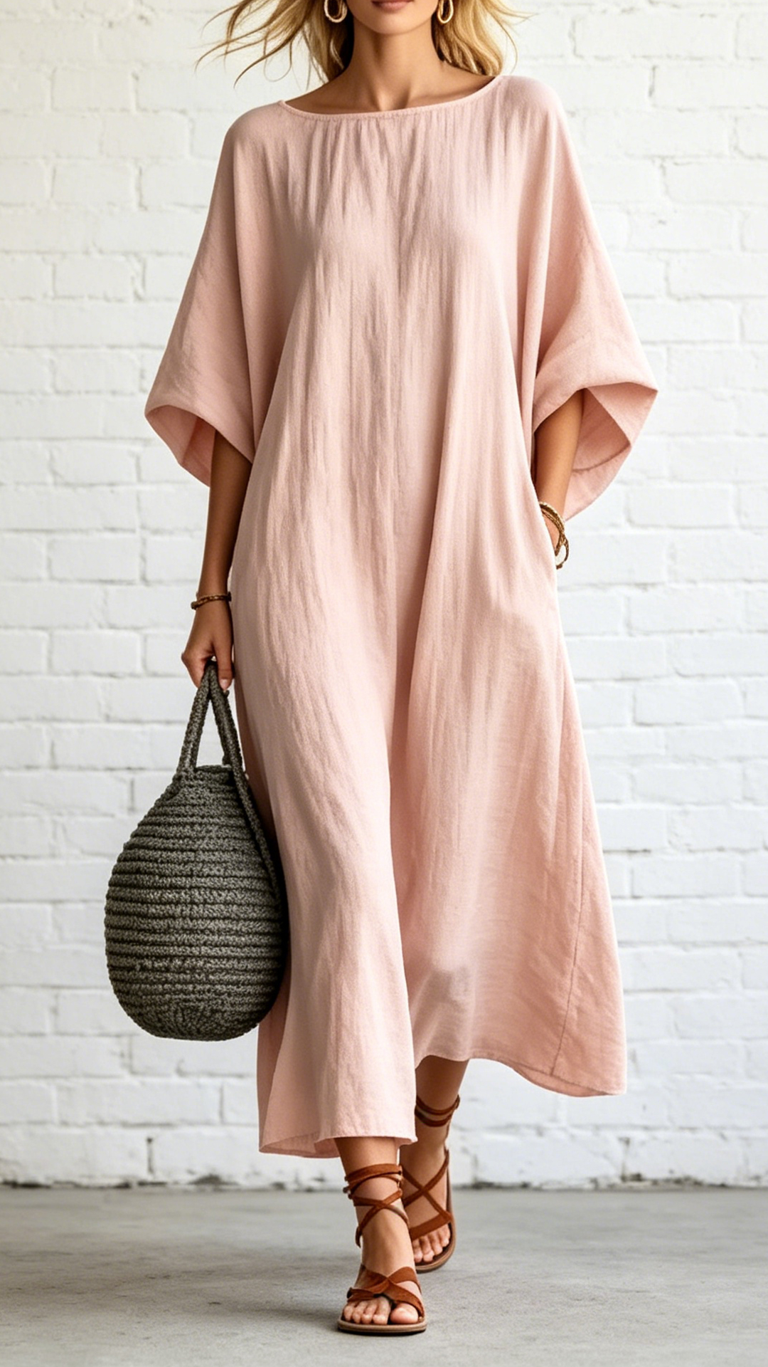 [Copy]Casual cotton and linen dress