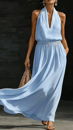 Plus-Size Friendly: Casual, Comfortable, and Minimalist Linen Two-Piece Set (Top & Skirt)