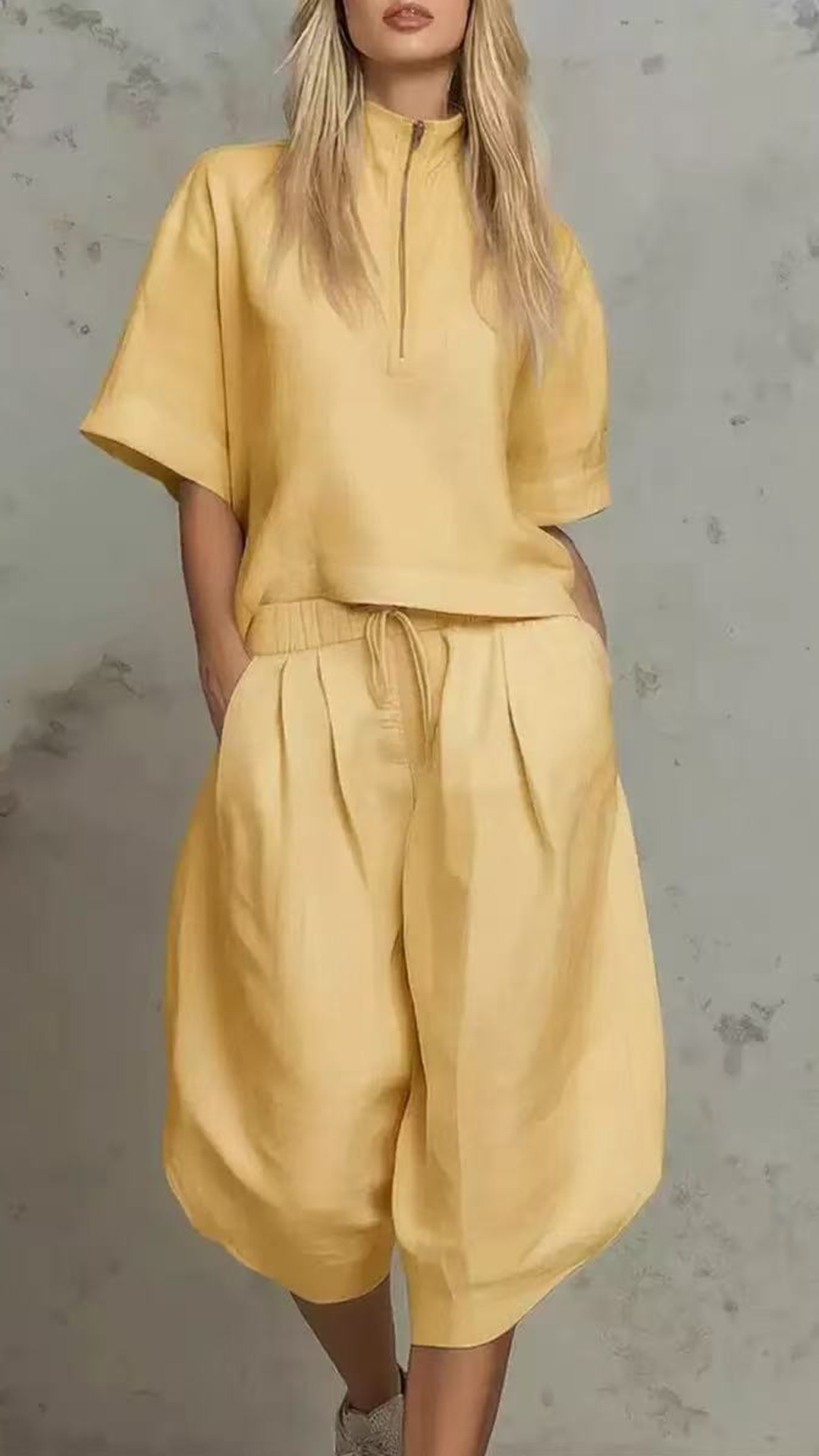Summer 2026 Outdoor Hiking Outfit: Cotton-Linen Set in "Old Money" Style