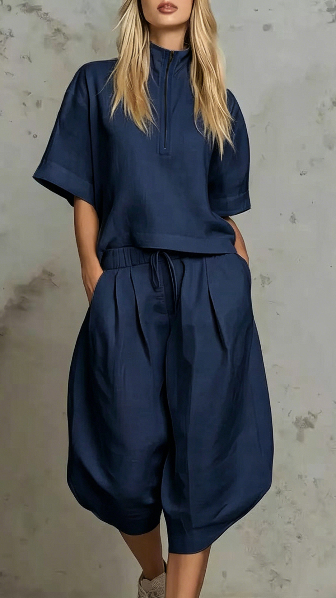Summer 2026 Outdoor Hiking Outfit: Cotton-Linen Set in "Old Money" Style