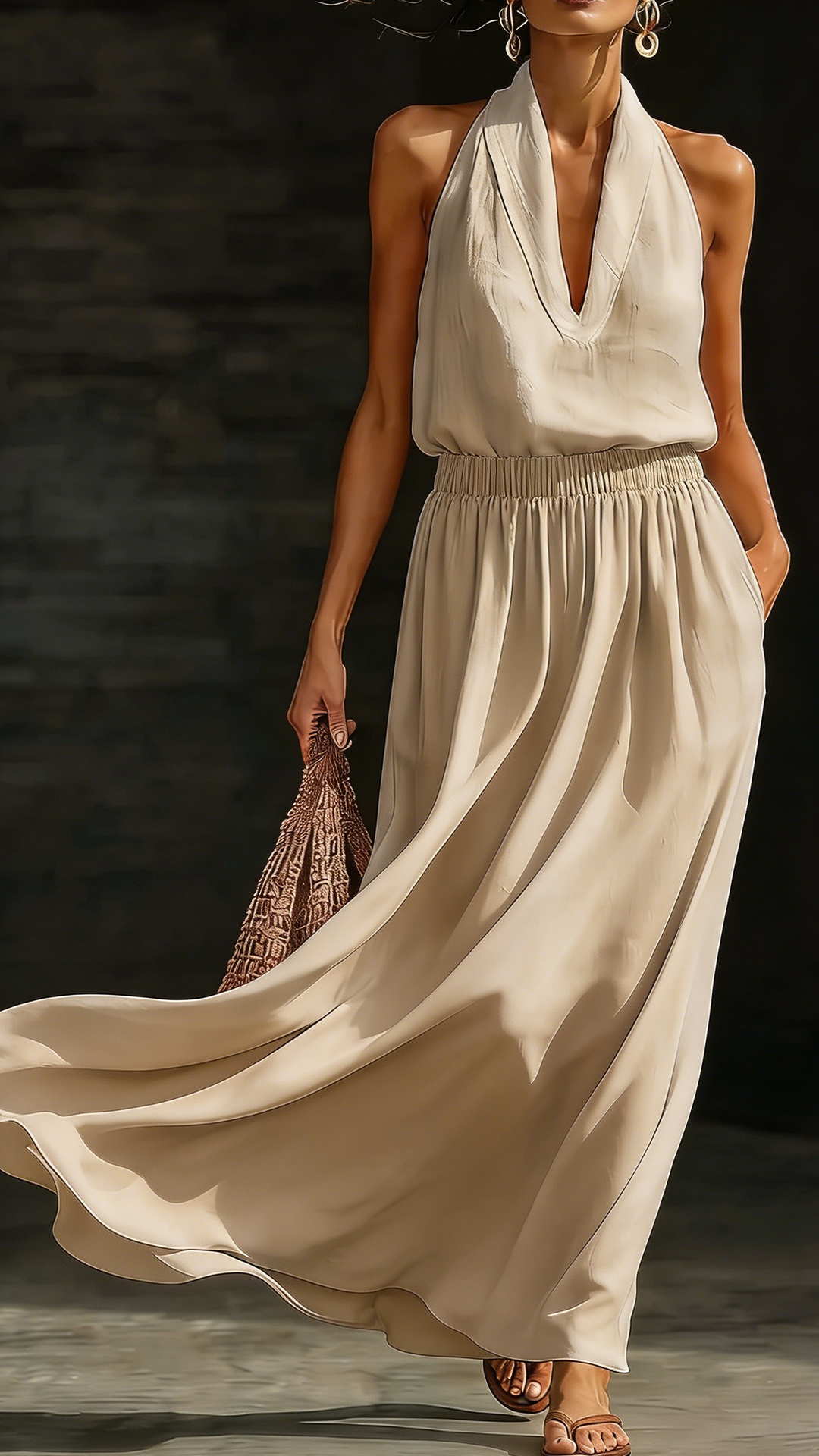 [Copy]Plus Size Friendly Casual And Cozy Minimalist Linen Two-piece Set