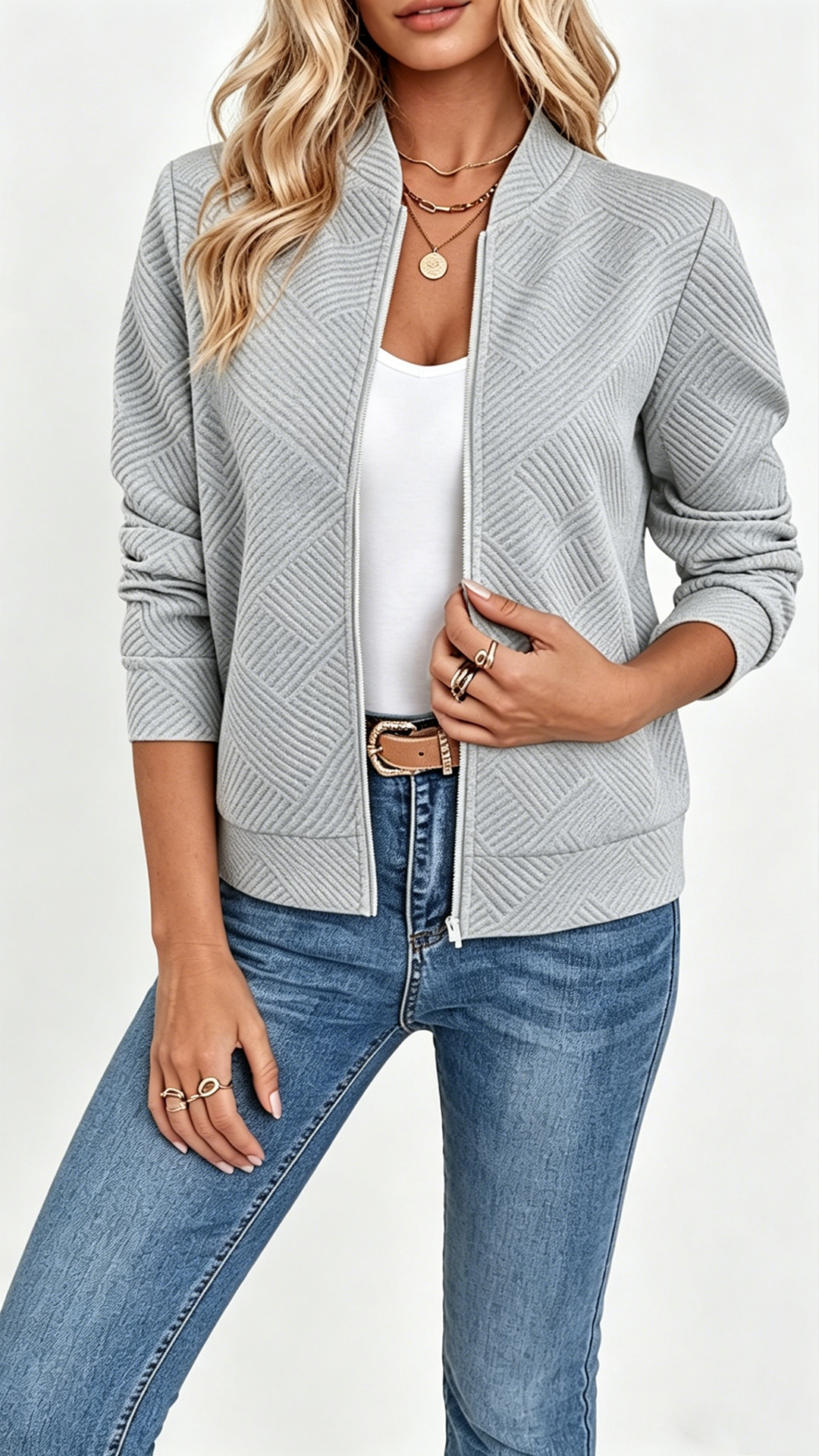 [Copy]Women's Casual Tie-up Slim Fit T-shirt