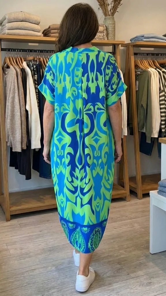 Women's Loose-Fit, Slimming Summer Dress