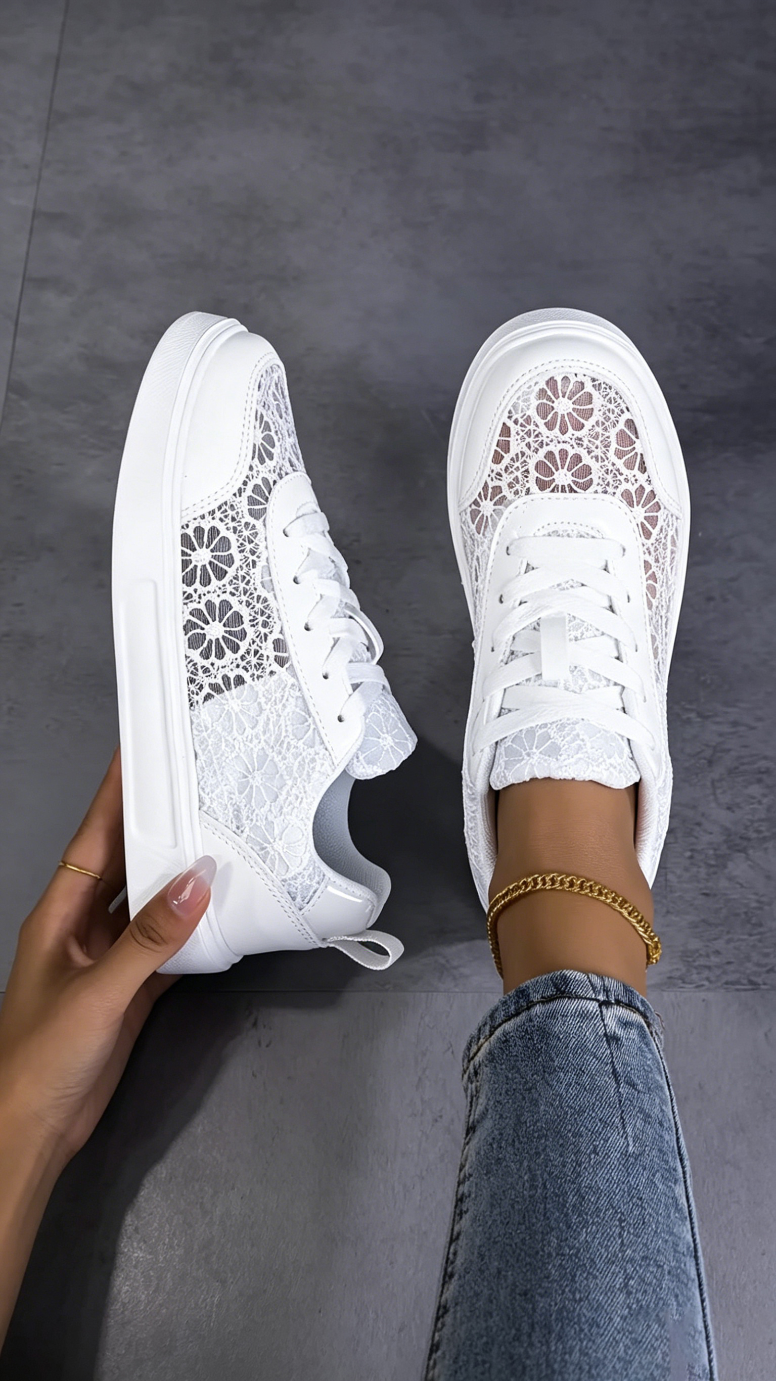 Women's mesh sports sneakers for everyday wear