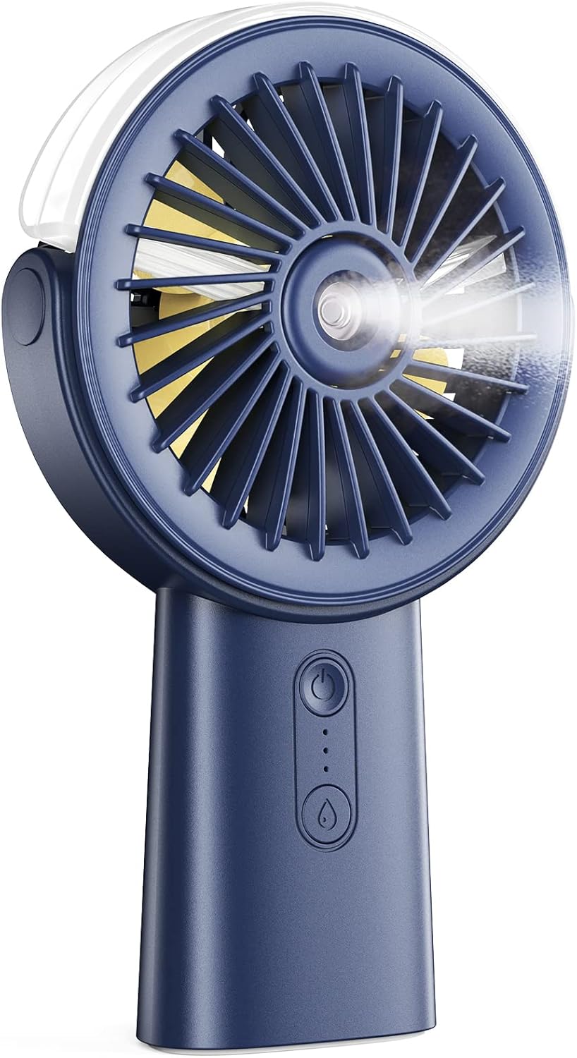  Handheld Misting Fan Portable