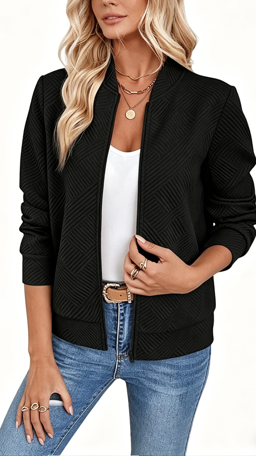 [Copy]Women's Casual Tie-up Slim Fit T-shirt