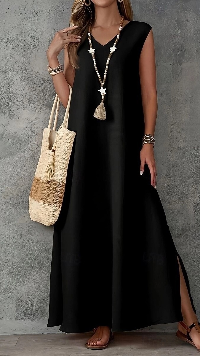 Women's Elegant Long A-Line Dress