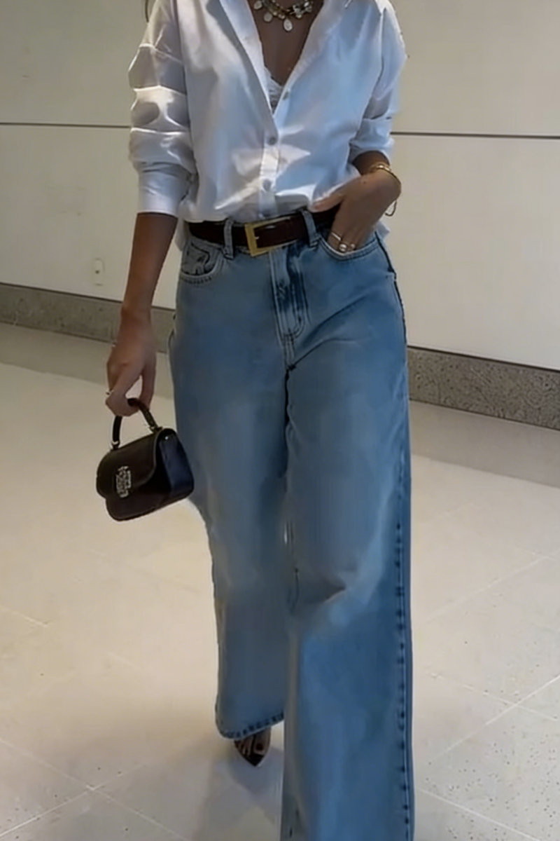 Women's Loose-Fit Straight-Leg Jeans