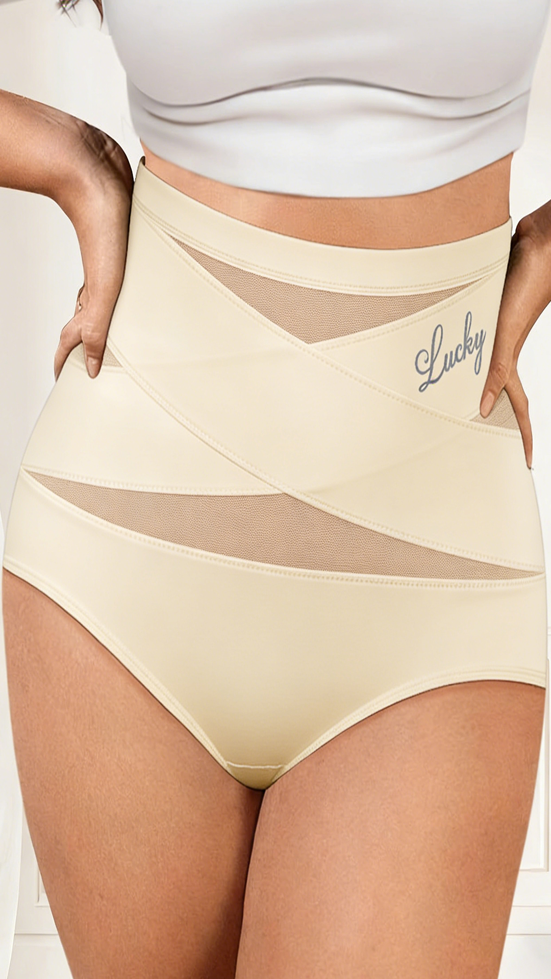 Women's High-Waisted Tummy Control Briefs