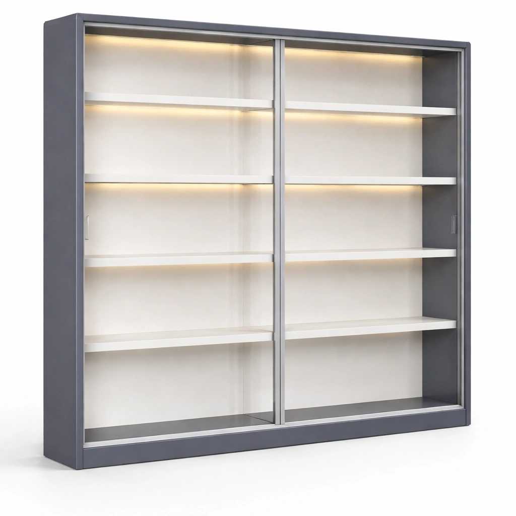 Moderner Empfangstresen Gruen Steinoptik Kompakt-lumvario