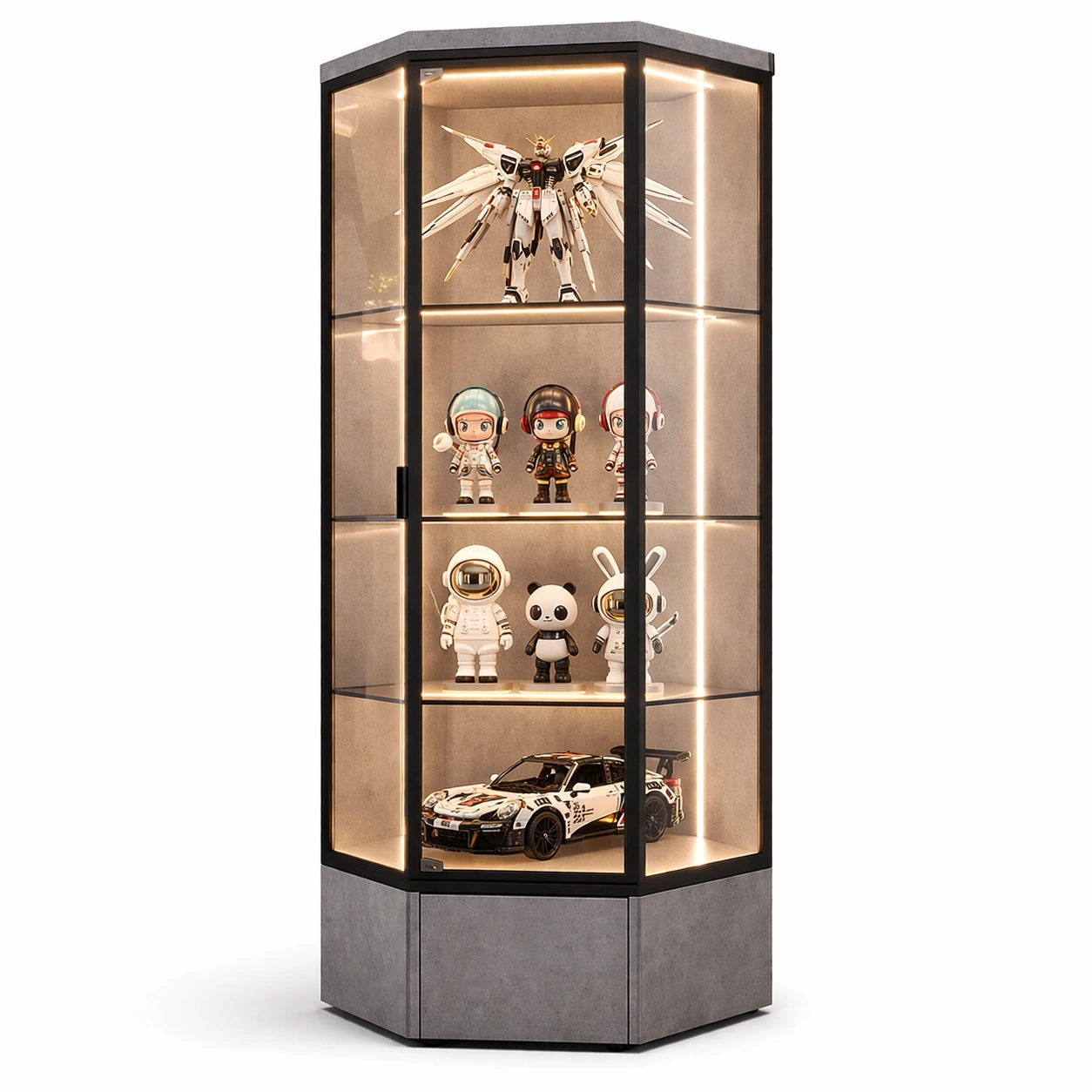 Klappbarer Kuechenwagen Holz Weiss Mobil Kompakt-lumvario