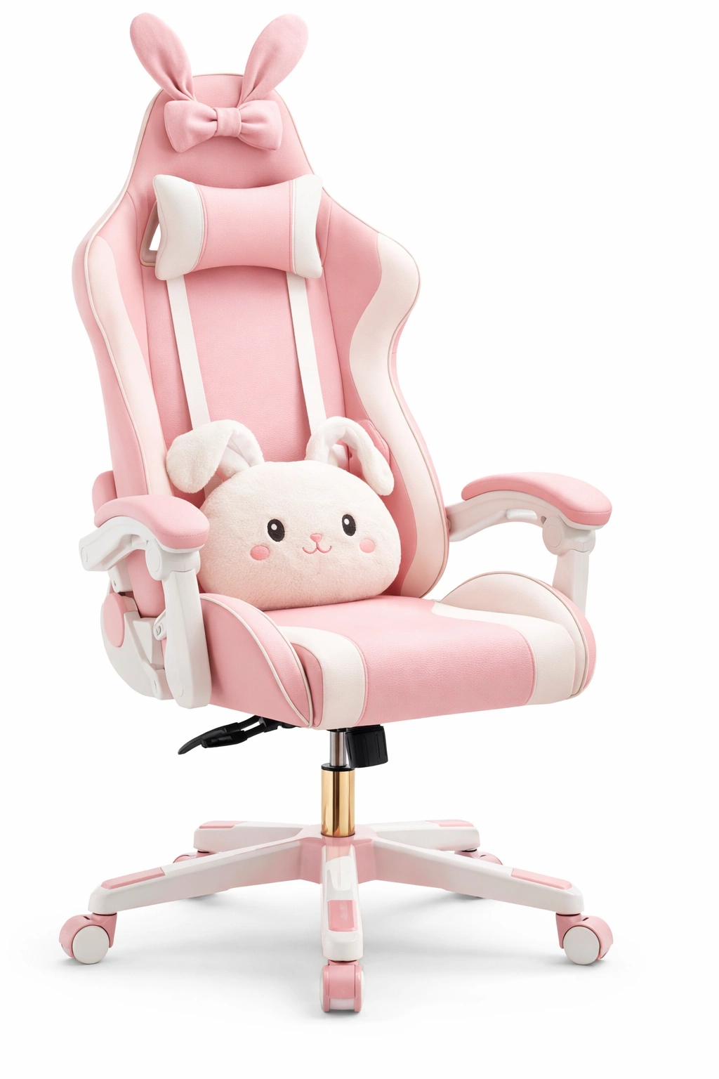 Gaming Stuhl Pink Weiss Niedlich-arvinoz