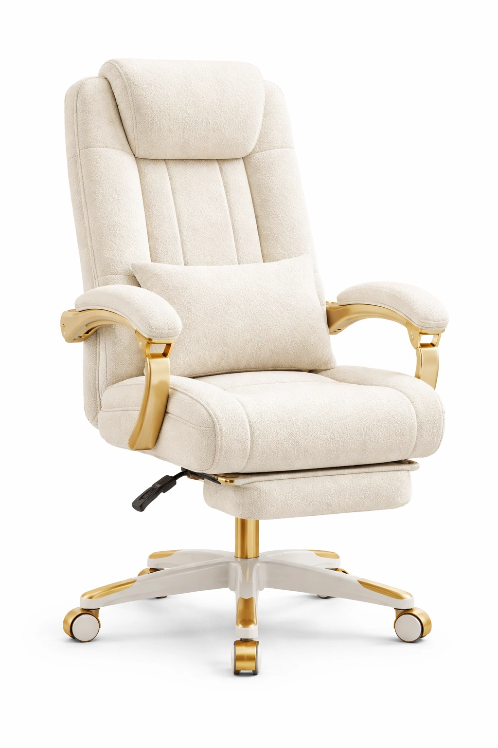 Buerostuhl Luxus Beige Gold-arvinoz