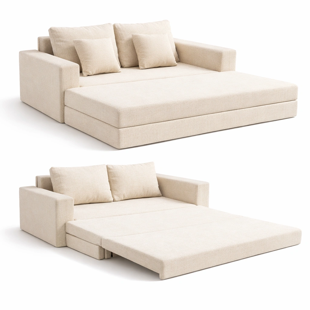 Sessel beige stoff gepolstert modern wohnzimmer-selvariox