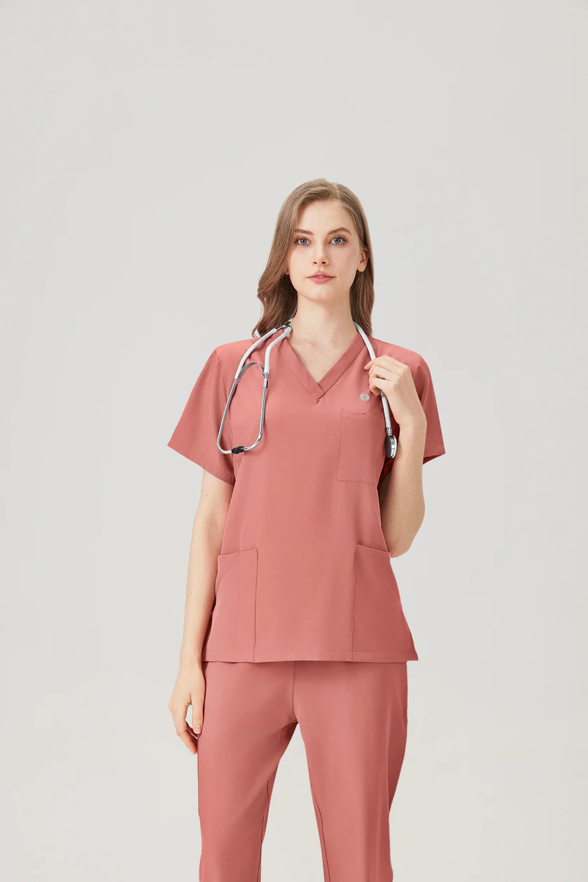 JelriSoFit Classic Uniformes Médicos - Mujer Verde Lima, Suave y elástico