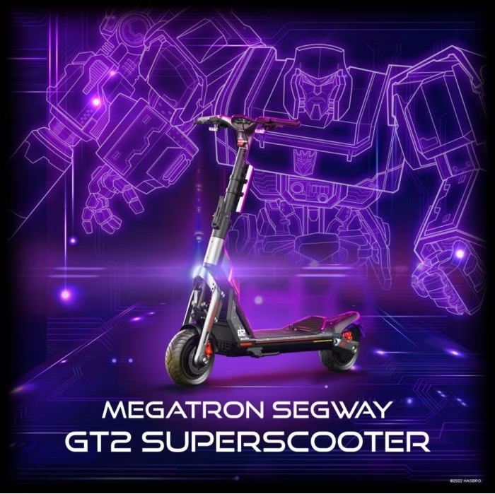 💥CLEARANCE SALE🔥SEGWAY – SUPER SCOOTER GT2 SERIES W/55.9 MAX OPERATING RANGE & 43.5 MPH MAX SPEED