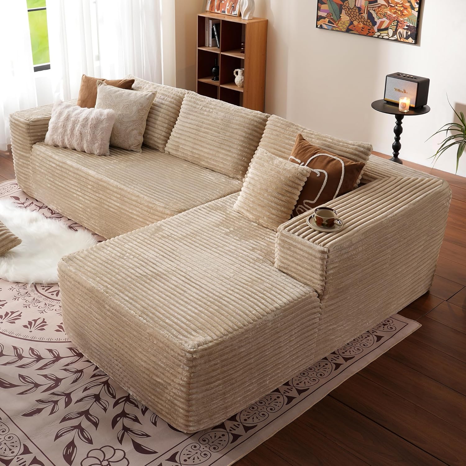💥Last Day $39! 🔥Ovios Modular Cloud Sectional Sofa