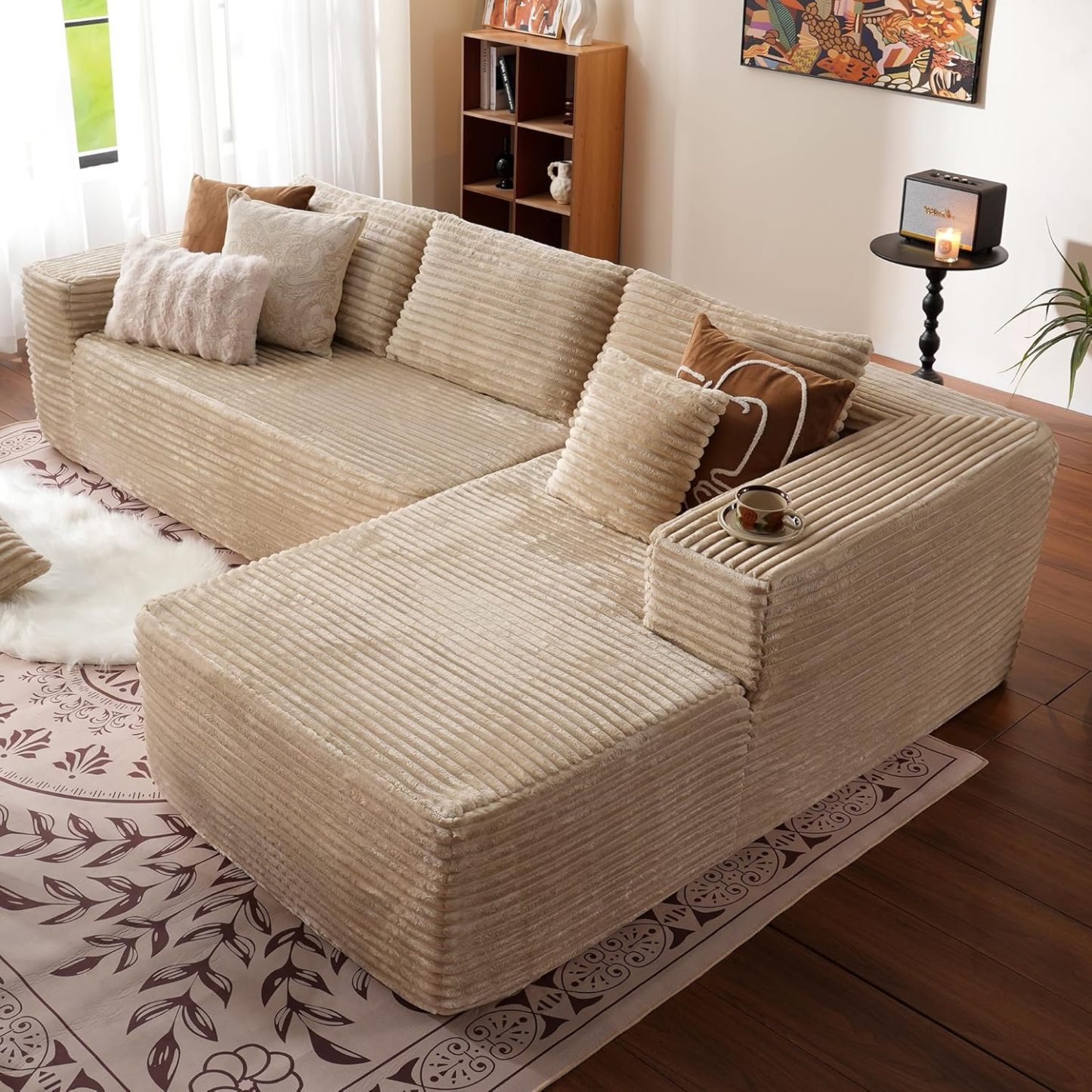 💥Last Day $39! 🔥Ovios Modular Cloud Sectional Sofa