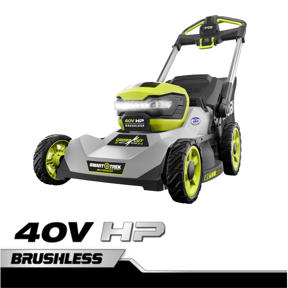 40V HP BRUSHLESS 21" SELF-PROPELLED MULTI-BLADE MOWER KIT